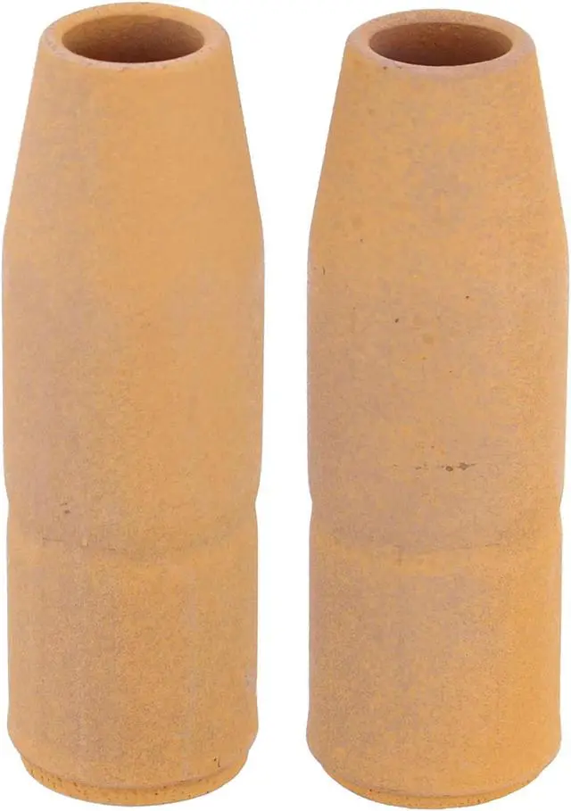 Main image of Walter Welding Nozzle 2pc Set - 1/2in Diameter Pre-Coated Ceramic E-Weld Nozzles