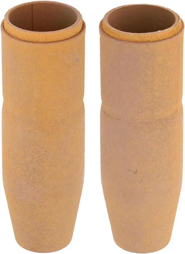 Alt view image 2 of 4 - Walter Welding Nozzle 2pc Set - 1/2in Diameter Pre-Coated Ceramic E-Weld Nozzles