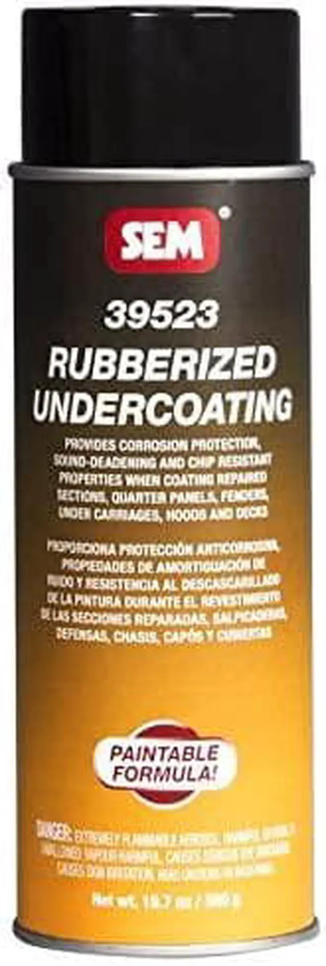 Main image of SEM 39523 Rubberized Undercoating Aerosol - 19.7 oz.