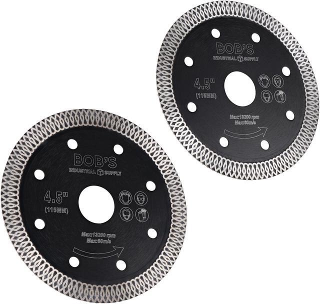 Alt view image 4 of 6 - BISupply Diamond Angle Grinder Blade - 4.5in Masonry Blade Circular Saw 2pc Set