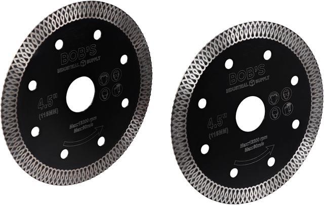 Alt view image 6 of 6 - BISupply Diamond Angle Grinder Blade - 4.5in Masonry Blade Circular Saw 2pc Set
