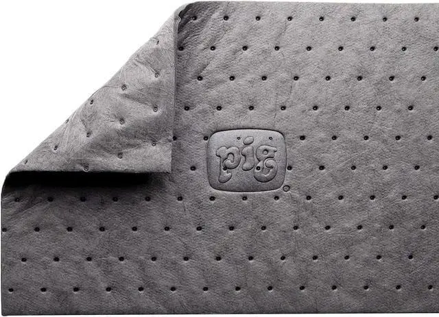 Alt view image 10 of 10 - PIG MAT230 Absorbent Roll, Absorbs 40.2 gal. Universal, ,Gray