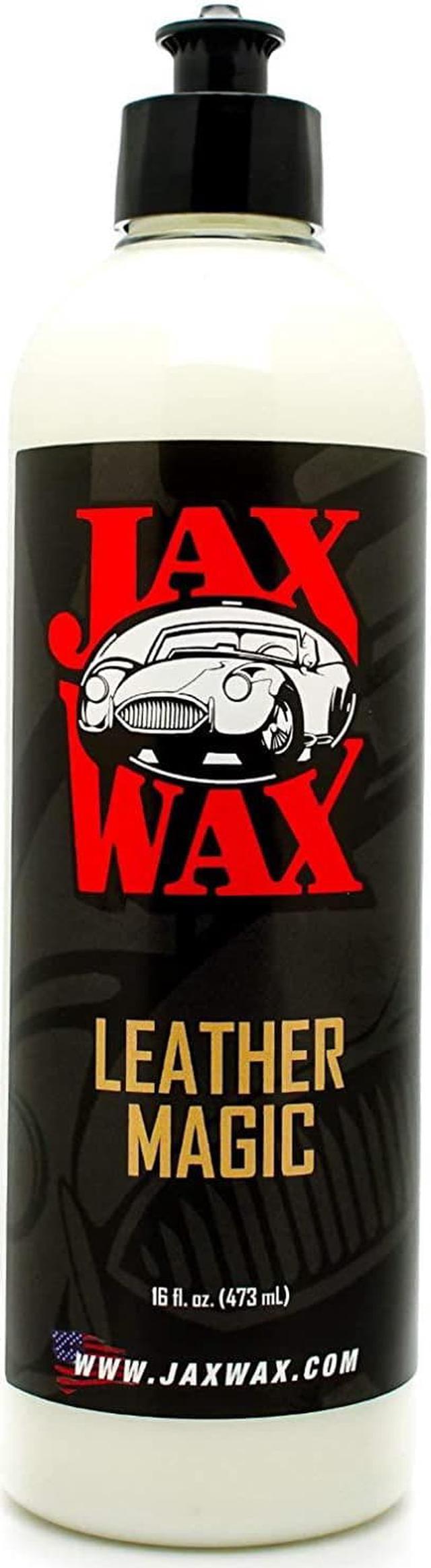 Jax Wax Leather Magic Professional One Step Cleaner and Conditioner - 16  Ounce 