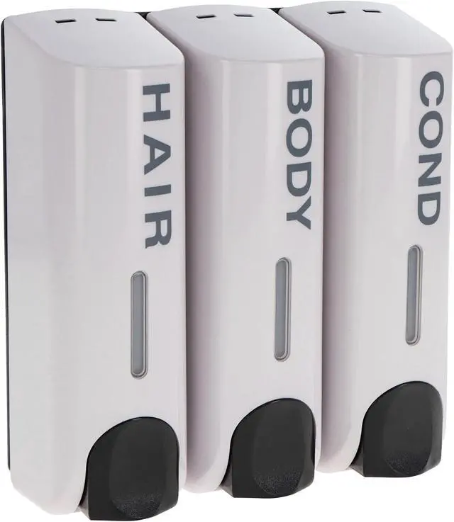 Main image of 7Penn 3 Chamber Shower Dispensers - Soap and Shampoo Dispenser for Shower