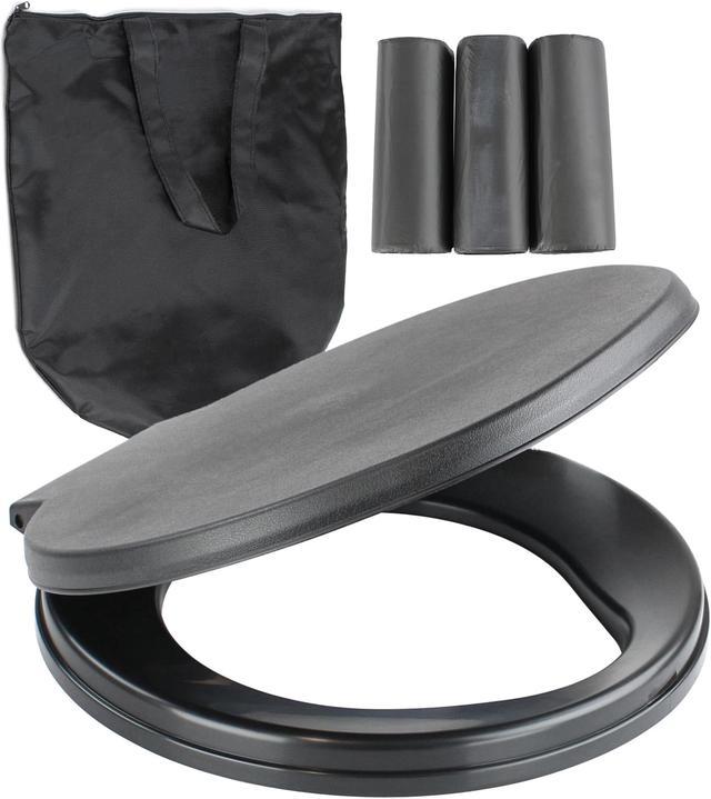 Bucket Lid Seat for 5 gallon bucket by Black