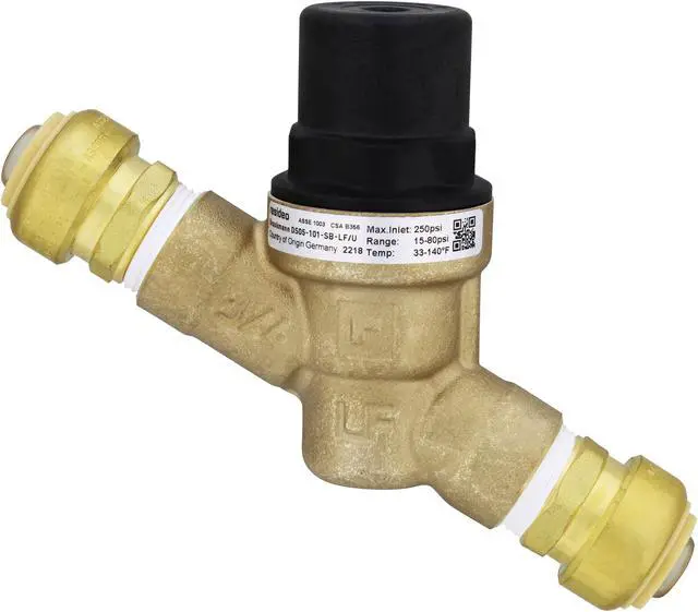 Main image of Resideo Water Pressure Regulator Valve - 3/4in DN20 Push Connect Relief Valve