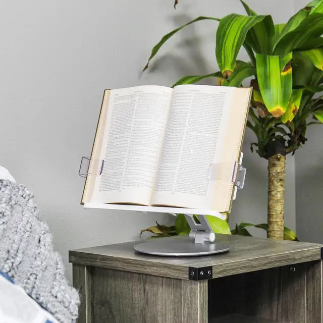 Alt view image 6 of 7 - 7Penn 360 Rotating Book Stand for Reading - Adjustable Reading Stand Book Holder