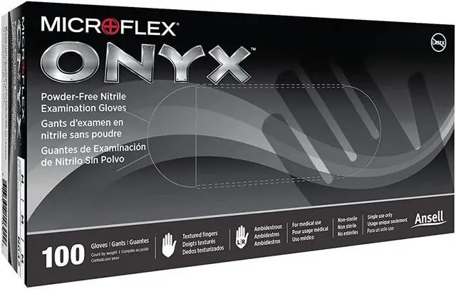 Main image of Microflex Onyx N64 Disposable Nitrile Exam Gloves for Automotive