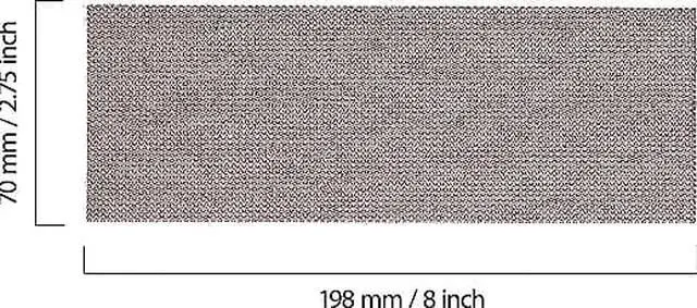 Alt view image 2 of 3 - Mirka Abranet Net Sheets / 2.75 x 8 inch/Assortment 1 of each Grit