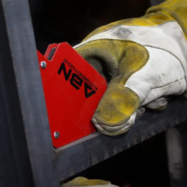Alt view image 4 of 7 - ABN Arrow Welding Magnet - 25lb Positioning Square Welding Clamp