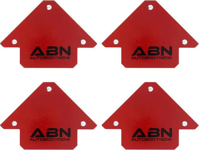 Main image of ABN Arrow Welding Magnet - 4pk 25lb Positioning Square Welding Clamps