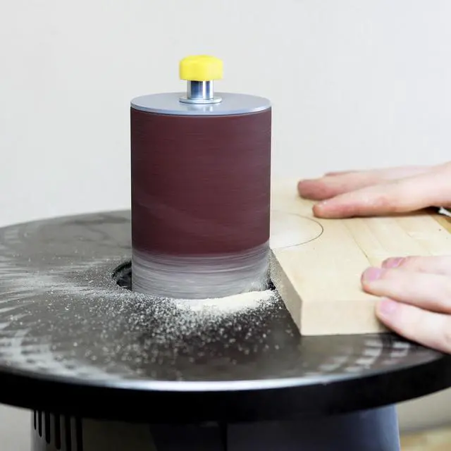 Alt view image 6 of 7 - ABN Aluminum Oxide Wood Sanding Sleeves 18-Pack 4.5 Inch Long Sandpaper Rolls