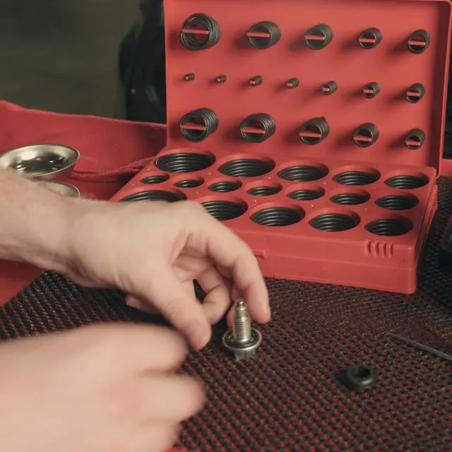 Alt view image 4 of 6 - ABN Metric Rubber O Rings Assortment Set - 419 Piece Assorted Gasket O Rings