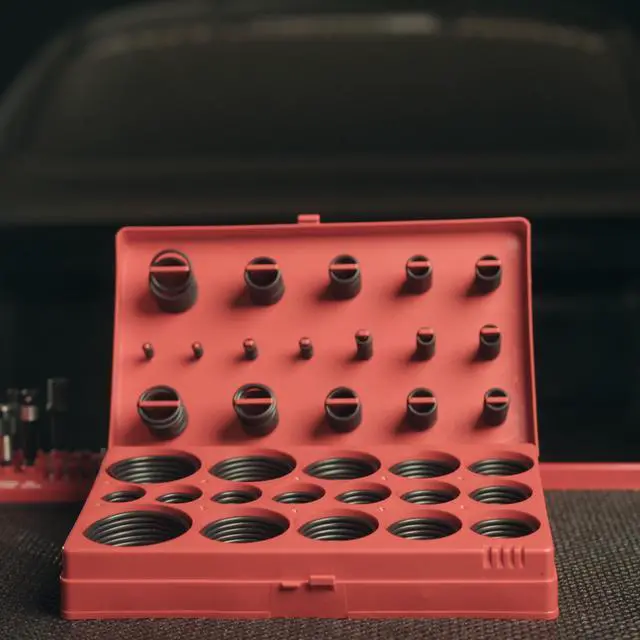 Alt view image 5 of 6 - ABN Metric Rubber O Rings Assortment Set - 419 Piece Assorted Gasket O Rings