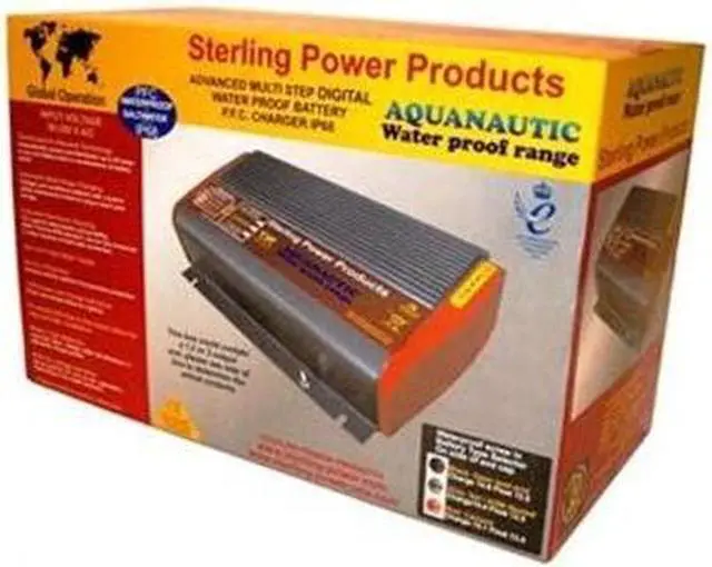 Main image of Aquanautic PFC 20A / 12V_24V Battery Charger 2 outputs IP68 waterproof
