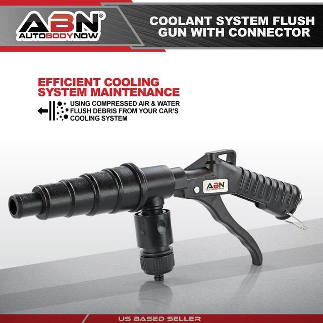 Alt view image 6 of 7 - ABN Radiator Flush Kit Gun with Hose Quick Connect for Automotive Coolant Flush