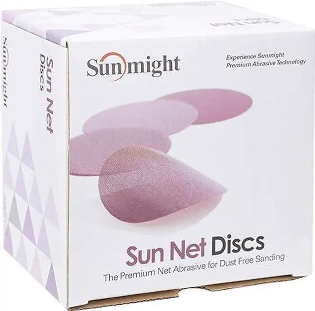 Alt view image 2 of 2 - Sunmight Sun Net 6" 240G Grip Mesh Disc, 82212, 50 Discs
