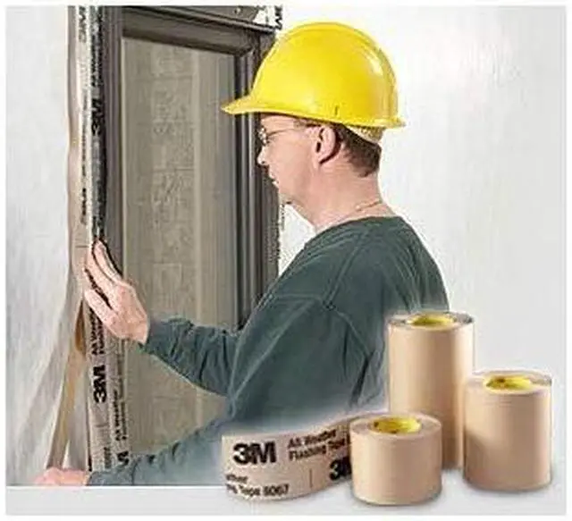Alt view image 5 of 9 - 3M 8067 All Weather Flashing Tape: 4 in x 75 ft. (Tan) - OEM