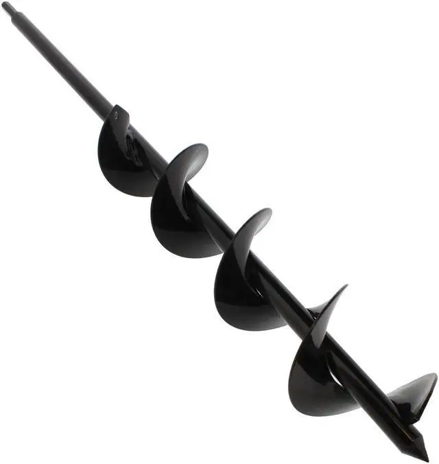 Alt view image 10 of 11 - 7Penn Garden Auger 3” x 24” Inch Rapid Planter – 3/8” Hex Drive Post Hole Digger