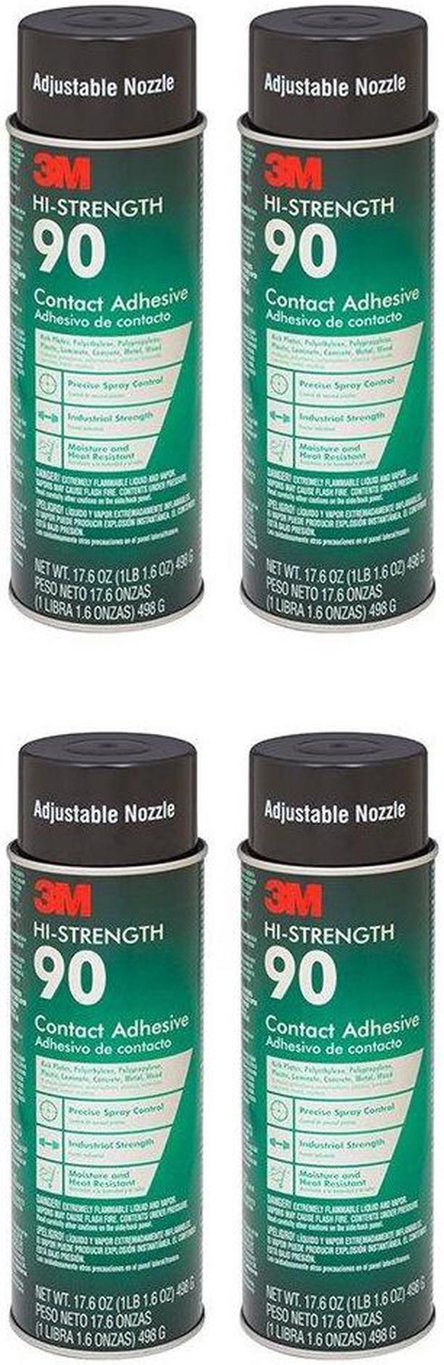 3M Spray Adhesive, 17.6 Ounce (4 cans)