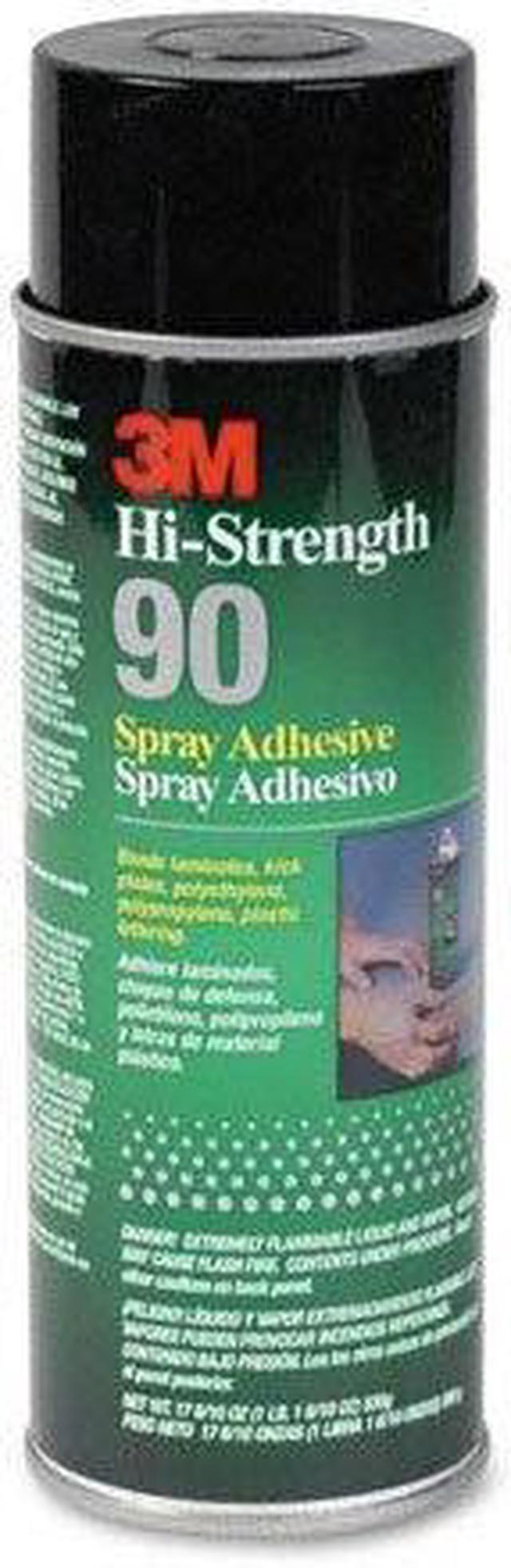 2 Pack 3M 90-24 Hi-Strength 90 Spray Adhesive - 17-1/2-oz Net Wt (3002 –