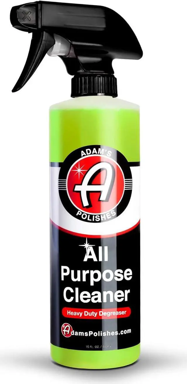 Alt view image 2 of 3 - adam's heavy duty all purpose cleaner & degreaser  powerful, professional strength formula that easily cuts heavy grease & tar, tire cleaner, engine bay cleaner, and more 16 oz