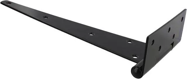 Alt view image 6 of 7 - Rural365 Triangle Door Hinge 4Pk - Heavy Duty 12in Farmhouse Style Door Hinges