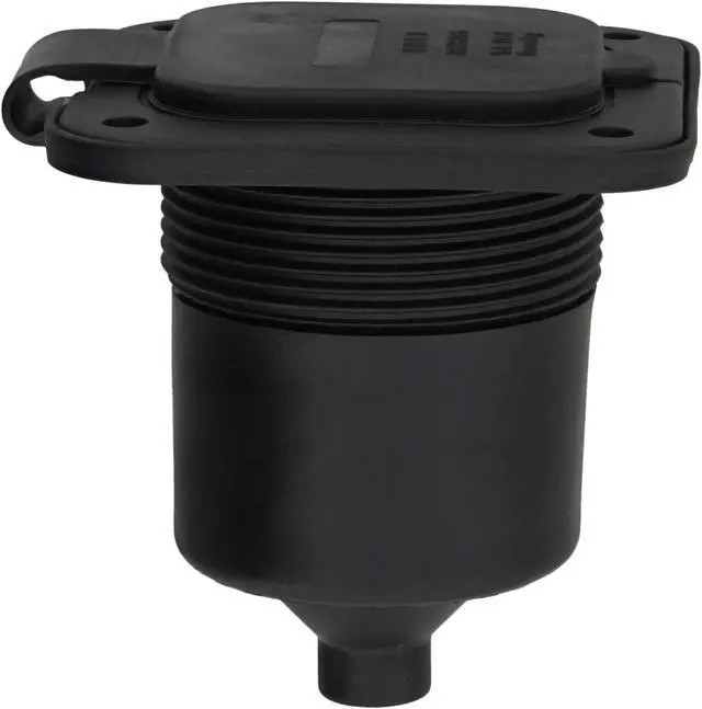 Alt view image 6 of 7 - Dumble Power Inlet Port Plug 125 125v 2-Pole 3-Wire AC Port Plug 15a RV Outlet