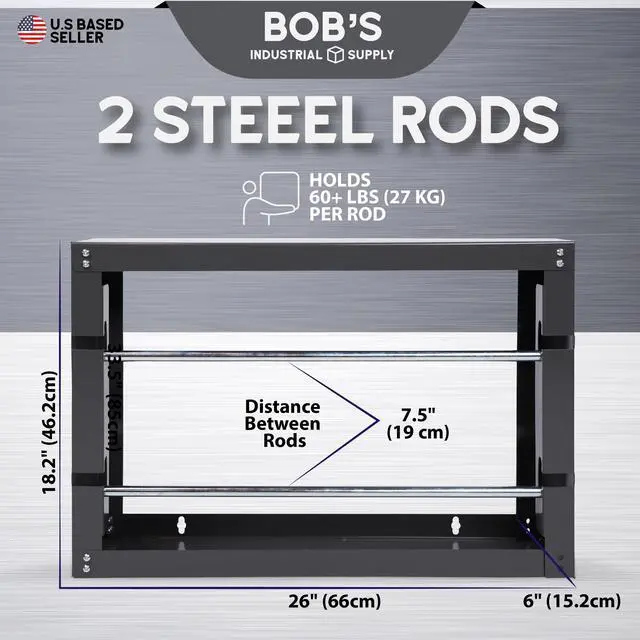 Alt view image 5 of 7 - BISupply Electrical Wire Spool Rack Holder Small Ribbon or Automotive Cable Rack