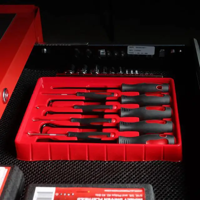 Alt view image 10 of 10 - ABN Precision Scraper Hook and Pick 9-Piece Set 6.5” Inch and 10” Inch Tools