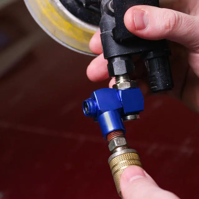 Alt view image 11 of 11 - ABN 1/4" Inch NPT 360 Degree Swivel Connector with Tension Control