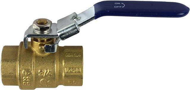 Alt view image 2 of 5 - RAPID AIR FASTPIPE BALL VALVE SHUT OFF FOR 3/4" FAST PIPE TUBING,  F1111