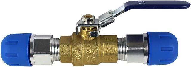 Main image of RAPID AIR FASTPIPE BALL VALVE SHUT OFF FOR 3/4" FAST PIPE TUBING,  F1111