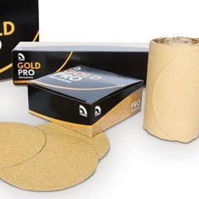 Main image of U. S. Chemical & Plastics 82410 6" Grip P180 Gold Paper