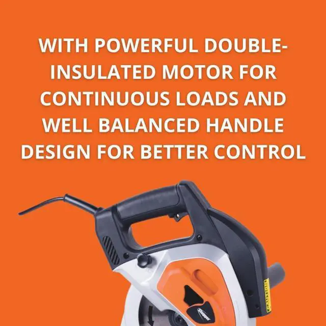 Alt view image 4 of 6 - Slugger by Fein 7 1/4" Metal Cutting Saw - 1,400W High-Performance Motor
