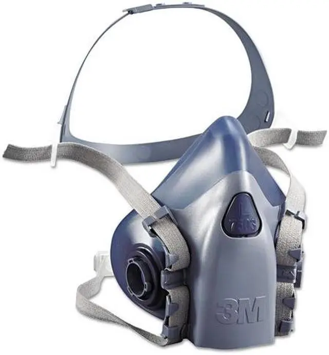 Alt view image 5 of 8 - 3M 37083 Half Facepiece Reusable 7503 Respirator, Large
