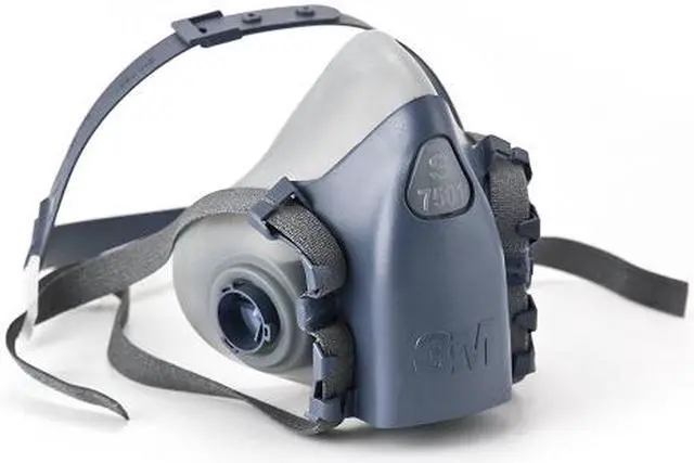 Alt view image 2 of 8 - 3M 37083 Half Facepiece Reusable 7503 Respirator, Large