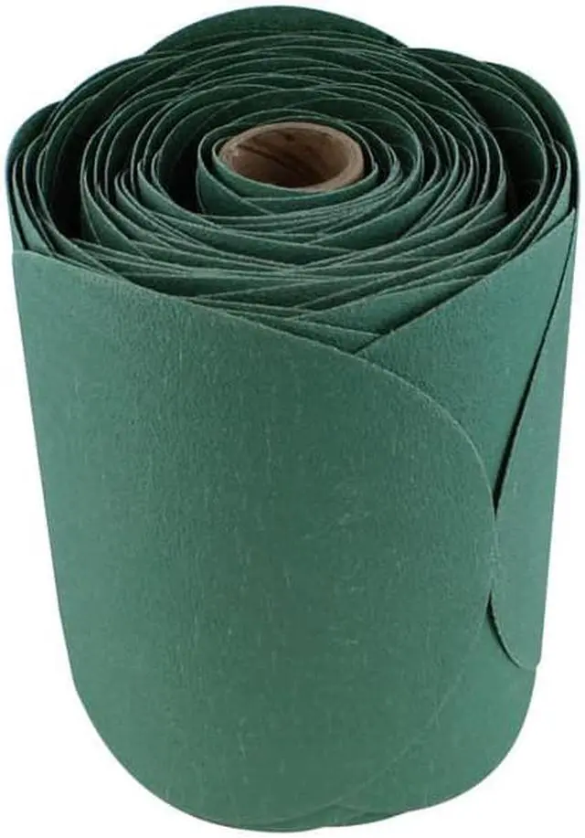 Alt view image 2 of 2 - Sunmight 00506 6" 80 Grit No Hole PSA Film Link-Roll Sanding Discs, 100 Discs