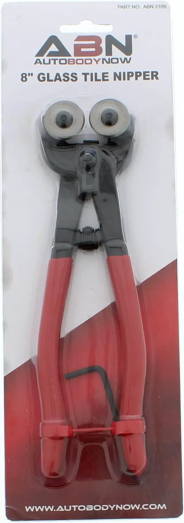 Alt view image 5 of 11 - ABN Glass Tile Nippers, Premium Carbide Cutting Wheels with Comfort Grip Handle