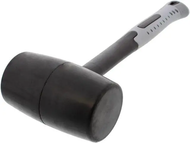 Alt view image 5 of 12 - ABN Rubber Mallet 32 Ounce with Fiberglass Handle