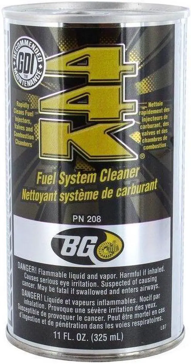 Alt view image 3 of 5 - BG 44K Fuel System Cleaner Power Enhancer (QTY 6) 11oz cans