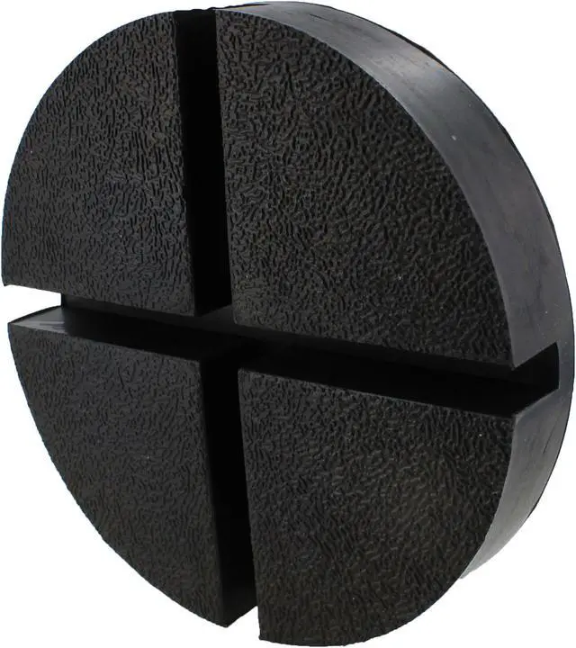 Alt view image 2 of 6 - ABN 5-½” Large Jack Pad Universal Cross Slotted Frame Rail Protector