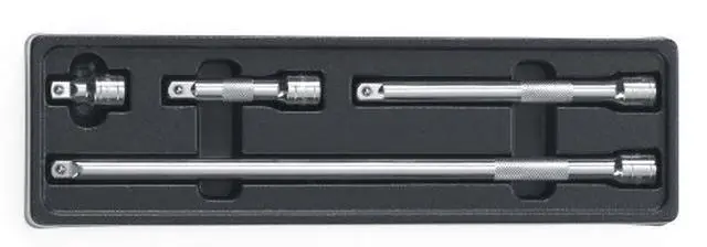 Alt view image 2 of 2 - GearWrench 81200 4-Pc 3/8" Drive Extension Set