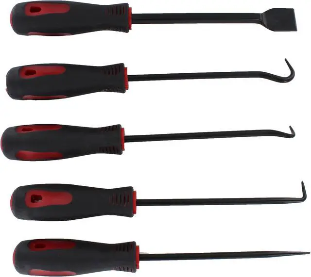 Alt view image 6 of 10 - ABN Precision Scraper Hook and Pick 9-Piece Set 6.5” Inch and 10” Inch Tools