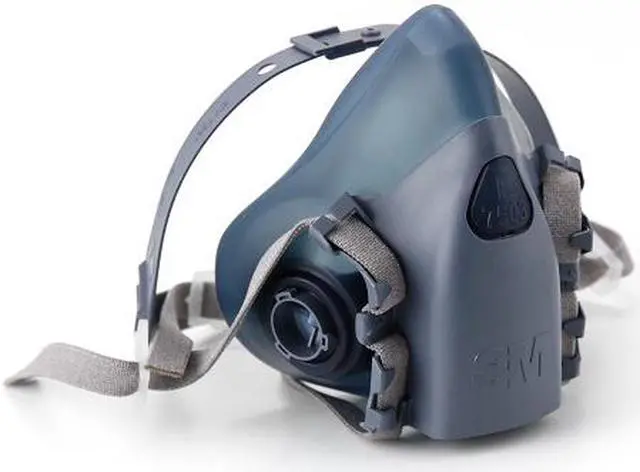 Alt view image 3 of 8 - 3M 37083 Half Facepiece Reusable 7503 Respirator, Large