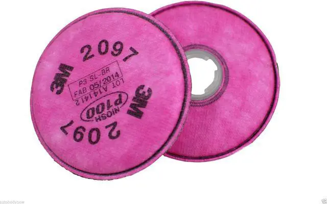 Main image of 3M 7184 P-100 Filter for Half Mask Respirator - 2-Pack