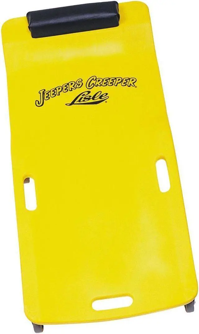 Main image of Lisle 93102 Low-Profile Yellow Plastic Creeper