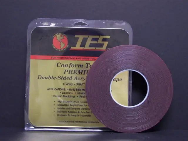 Main image of IES-70888 3/8 Inch x 54 Feet Double Sided Acrylic Foam Tape