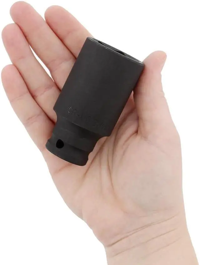 Alt view image 3 of 6 - ABN Axle Nut Socket 30mm 1/2" Inch Drive Universal for 6pt Axle Nut on Vehicles