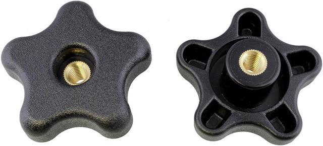 Alt view image 3 of 8 - DCT | Star Knobs 5/16”-18 Clamping Knob Threaded Knobs – T Knob Jig Knobs 5-Pack